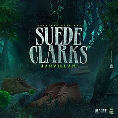Suede Clarks